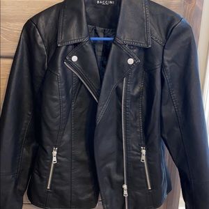 Ladies Faux leather jacket